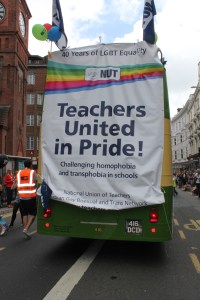Teachers united in Pride