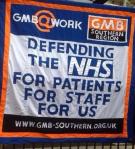 GMB Southern NHS banner